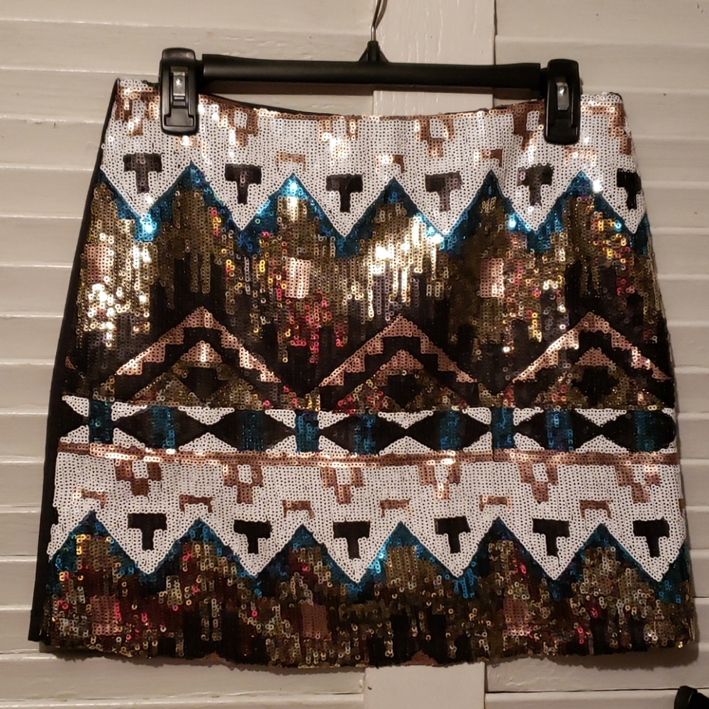 Lulumari Sequin Skirt
